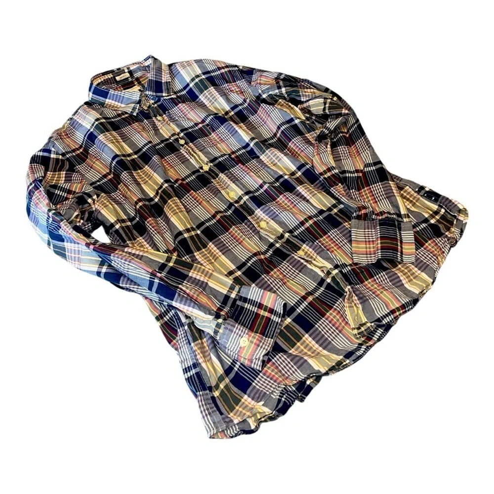 J. Crew Men’s Tailored Fit 💯 Cotton Shirt Size XL Preloved